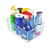 Azar Displays Large Organizer Storage Tote Bin with Handle 11.25W x 7.5D x 5H, 4-Pack 556237